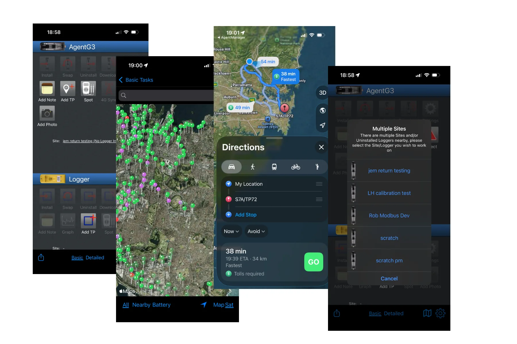 Cathodic protection field operations mobile app
