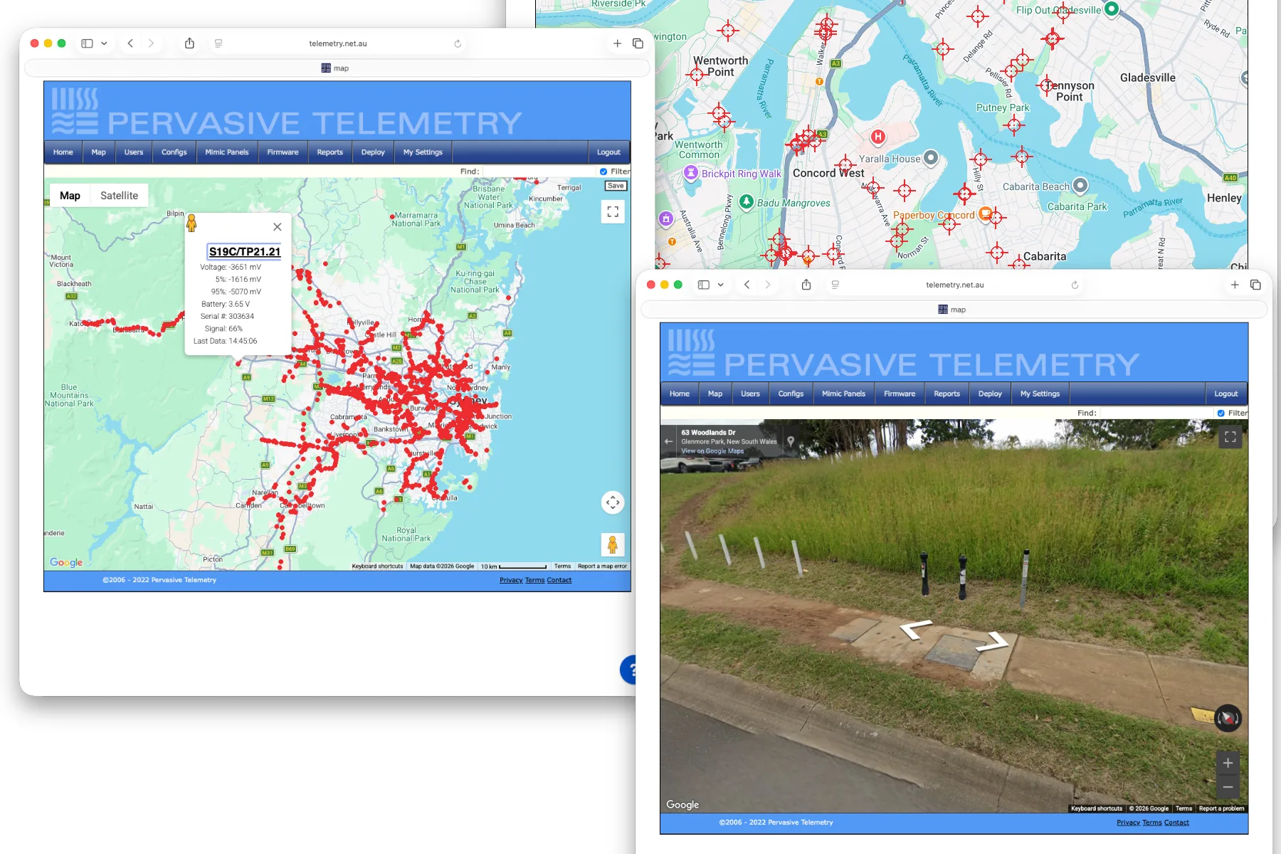 Cathodic protection maps and geographic intelligence